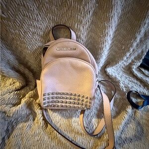Michael Kors Blush Studded  Mini Backpack